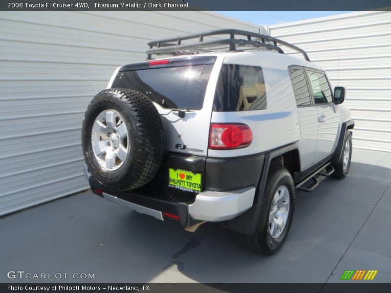 Titanium Metallic / Dark Charcoal 2008 Toyota FJ Cruiser 4WD