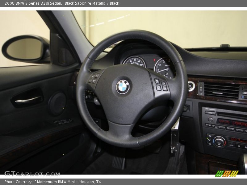 Black Sapphire Metallic / Black 2008 BMW 3 Series 328i Sedan