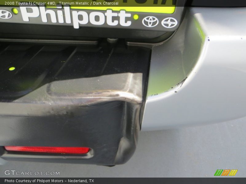Titanium Metallic / Dark Charcoal 2008 Toyota FJ Cruiser 4WD