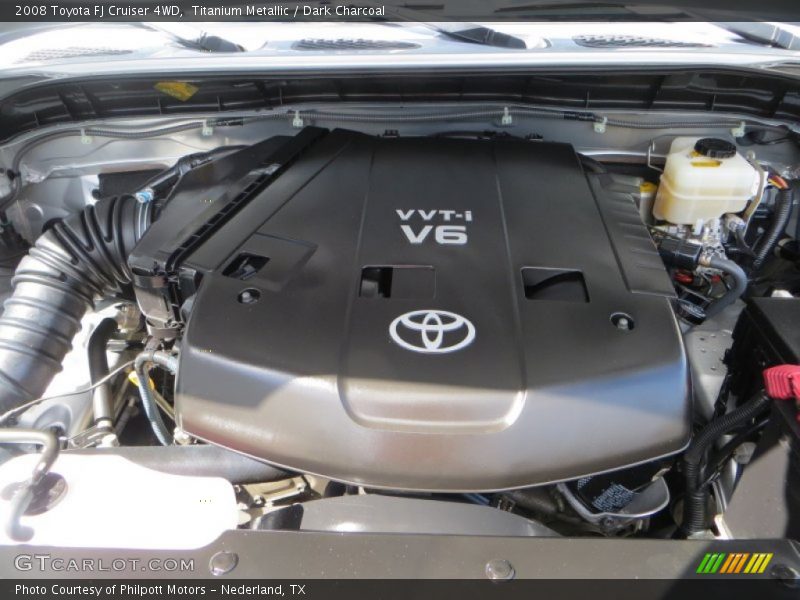Titanium Metallic / Dark Charcoal 2008 Toyota FJ Cruiser 4WD