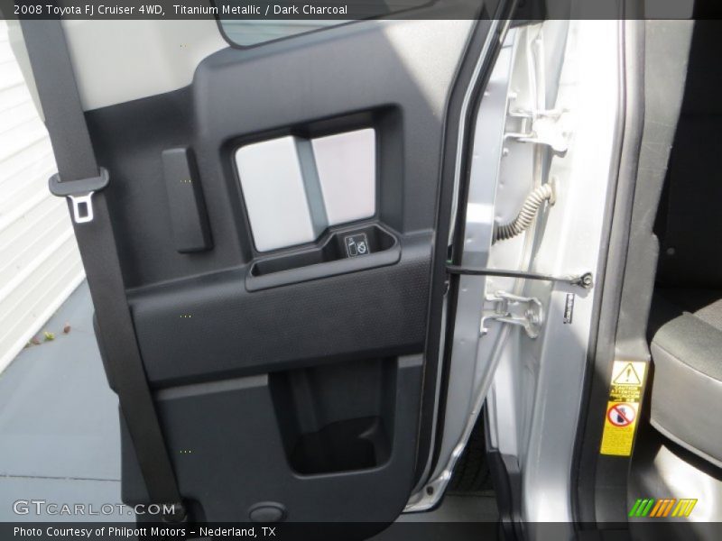 Titanium Metallic / Dark Charcoal 2008 Toyota FJ Cruiser 4WD