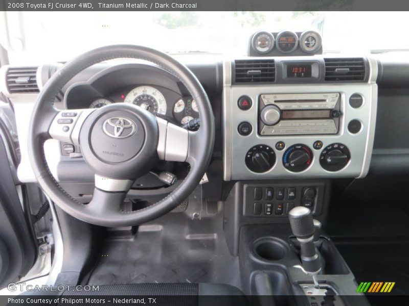 Titanium Metallic / Dark Charcoal 2008 Toyota FJ Cruiser 4WD