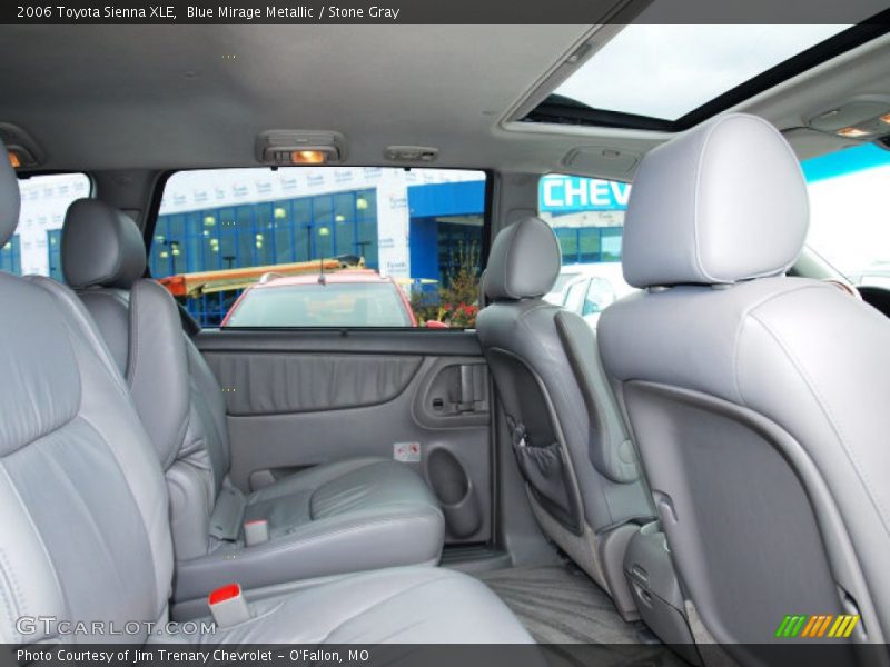 Blue Mirage Metallic / Stone Gray 2006 Toyota Sienna XLE