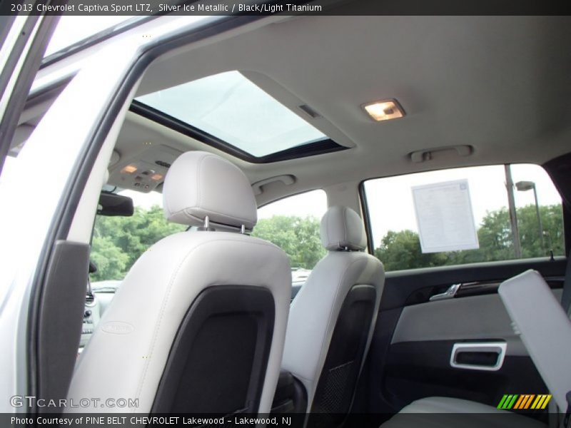 Silver Ice Metallic / Black/Light Titanium 2013 Chevrolet Captiva Sport LTZ