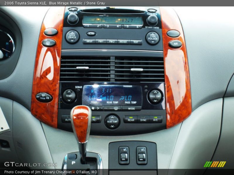 Blue Mirage Metallic / Stone Gray 2006 Toyota Sienna XLE