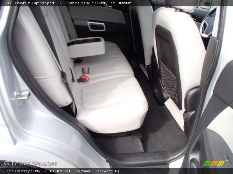 Silver Ice Metallic / Black/Light Titanium 2013 Chevrolet Captiva Sport LTZ