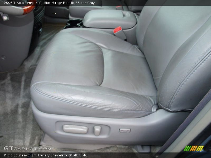 Blue Mirage Metallic / Stone Gray 2006 Toyota Sienna XLE