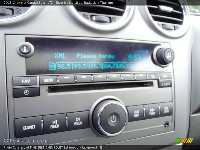 Audio System of 2013 Captiva Sport LTZ