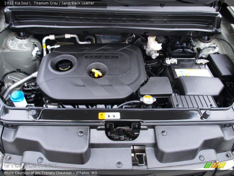 Titanium Gray / Sand/Black Leather 2012 Kia Soul !
