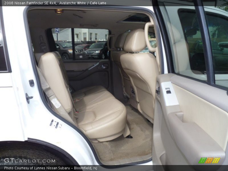 Avalanche White / Cafe Latte 2008 Nissan Pathfinder SE 4x4