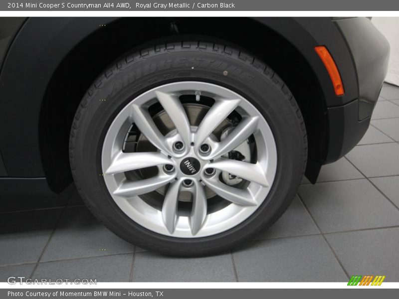 Royal Gray Metallic / Carbon Black 2014 Mini Cooper S Countryman All4 AWD