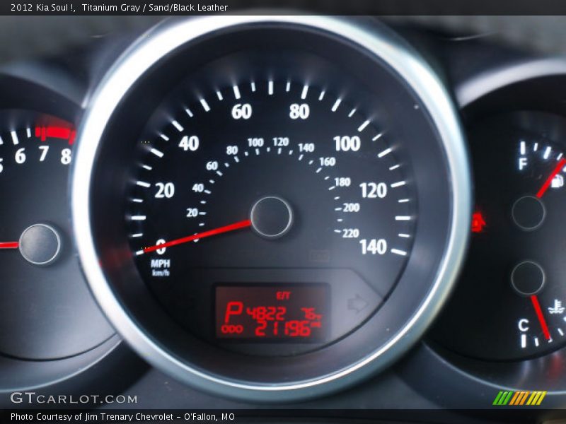 Titanium Gray / Sand/Black Leather 2012 Kia Soul !