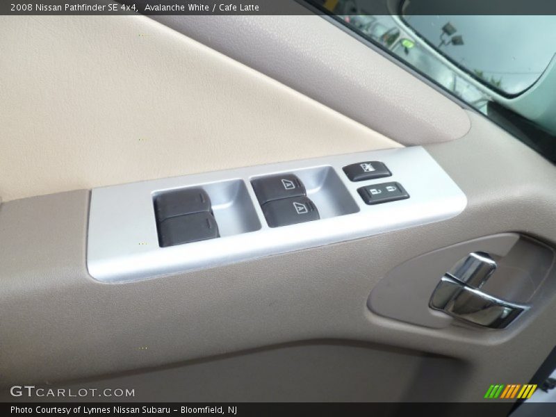 Avalanche White / Cafe Latte 2008 Nissan Pathfinder SE 4x4