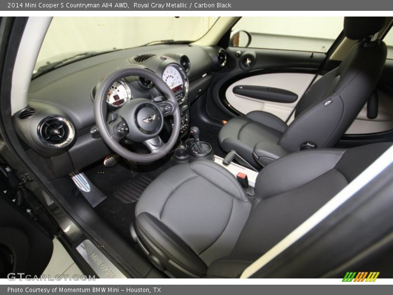 Royal Gray Metallic / Carbon Black 2014 Mini Cooper S Countryman All4 AWD