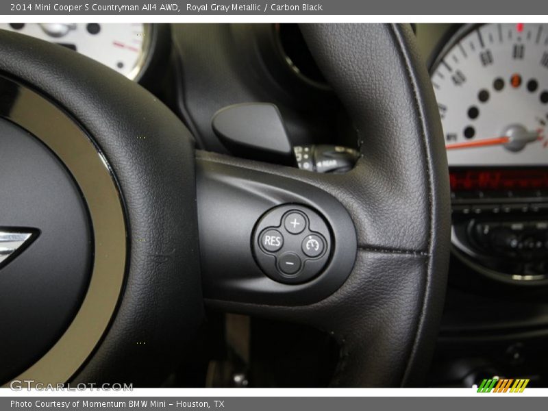 Royal Gray Metallic / Carbon Black 2014 Mini Cooper S Countryman All4 AWD
