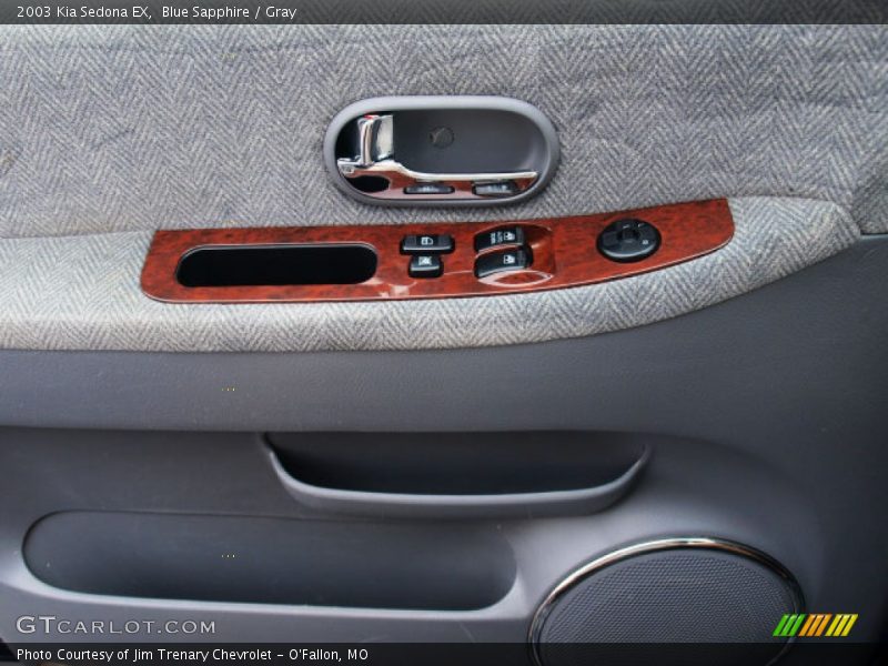 Blue Sapphire / Gray 2003 Kia Sedona EX