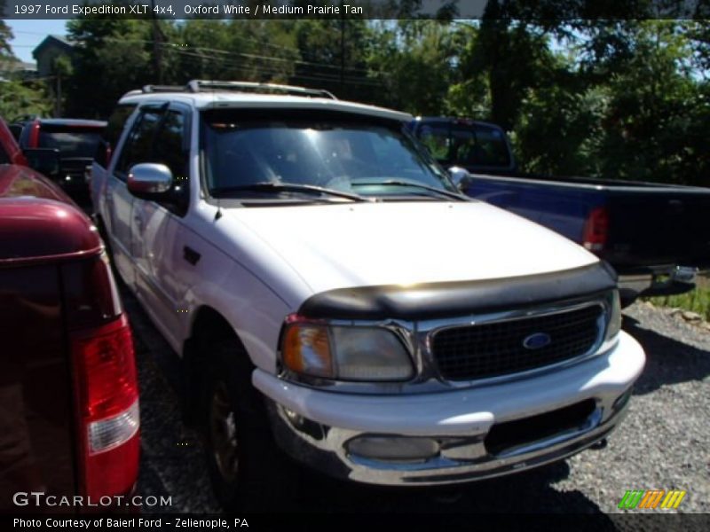 Oxford White / Medium Prairie Tan 1997 Ford Expedition XLT 4x4
