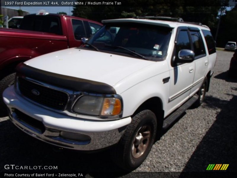 Oxford White / Medium Prairie Tan 1997 Ford Expedition XLT 4x4