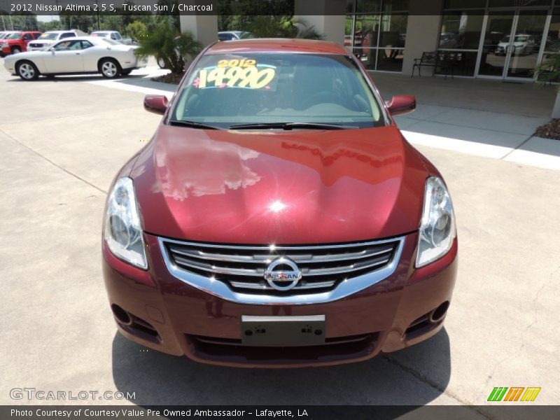 Tuscan Sun / Charcoal 2012 Nissan Altima 2.5 S