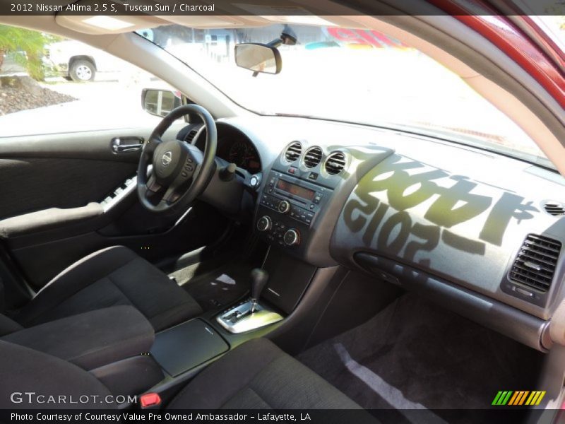 Tuscan Sun / Charcoal 2012 Nissan Altima 2.5 S