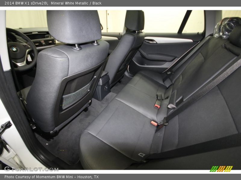 Mineral White Metallic / Black 2014 BMW X1 sDrive28i