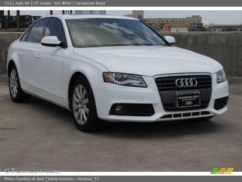 Ibis White / Cardamom Beige 2011 Audi A4 2.0T Sedan