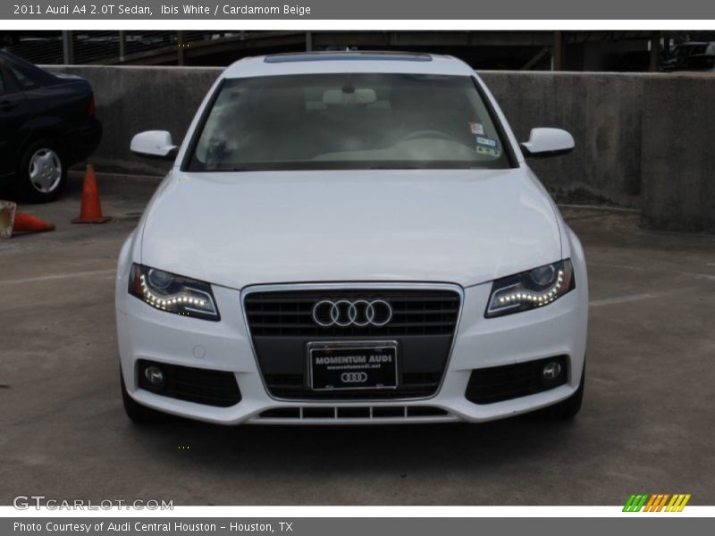 Ibis White / Cardamom Beige 2011 Audi A4 2.0T Sedan