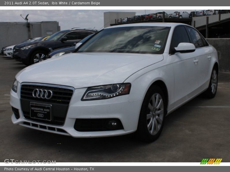 Ibis White / Cardamom Beige 2011 Audi A4 2.0T Sedan