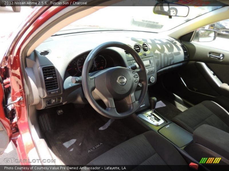 Tuscan Sun / Charcoal 2012 Nissan Altima 2.5 S