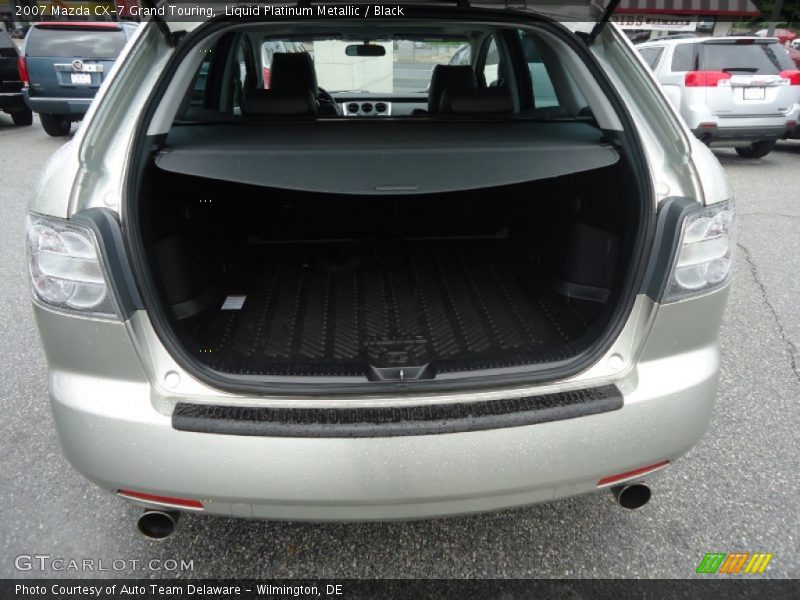 Liquid Platinum Metallic / Black 2007 Mazda CX-7 Grand Touring