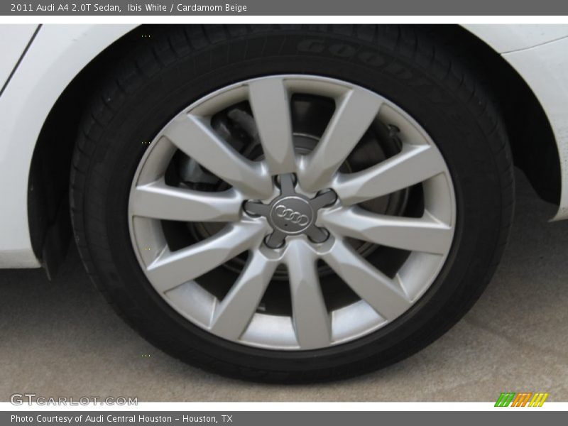 Ibis White / Cardamom Beige 2011 Audi A4 2.0T Sedan
