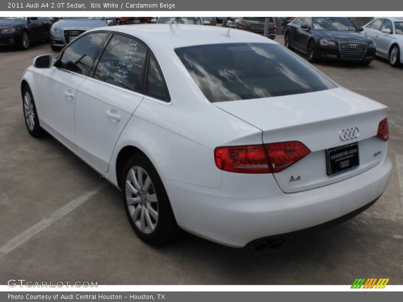 Ibis White / Cardamom Beige 2011 Audi A4 2.0T Sedan