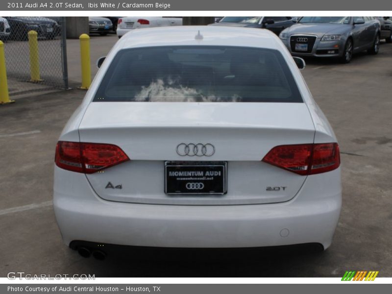 Ibis White / Cardamom Beige 2011 Audi A4 2.0T Sedan