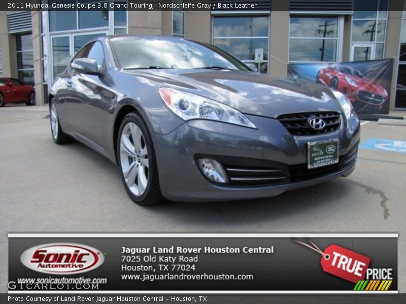 Nordschleife Gray / Black Leather 2011 Hyundai Genesis Coupe 3.8 Grand Touring
