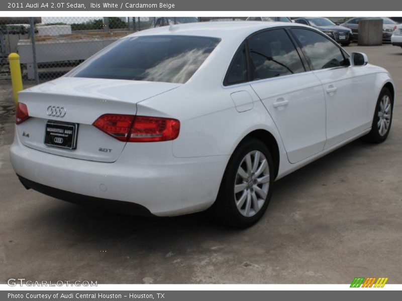 Ibis White / Cardamom Beige 2011 Audi A4 2.0T Sedan