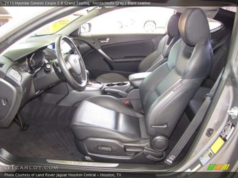  2011 Genesis Coupe 3.8 Grand Touring Black Leather Interior