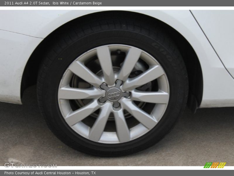 Ibis White / Cardamom Beige 2011 Audi A4 2.0T Sedan