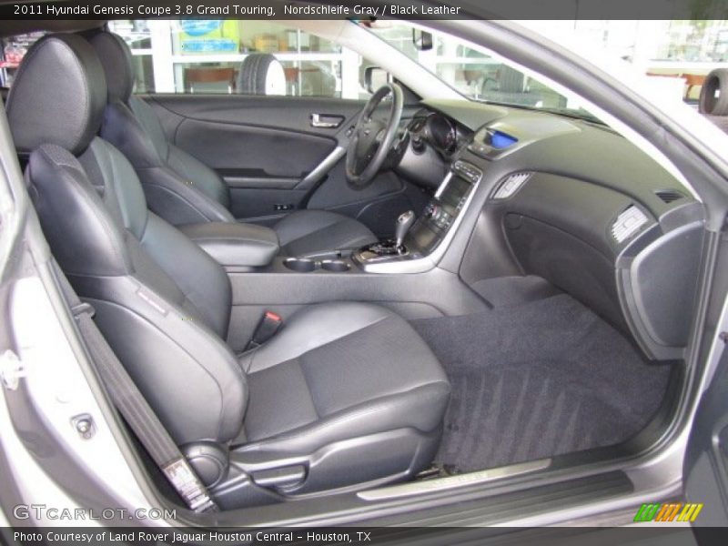 Front Seat of 2011 Genesis Coupe 3.8 Grand Touring