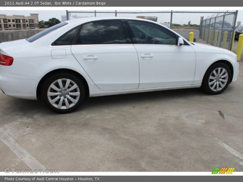 Ibis White / Cardamom Beige 2011 Audi A4 2.0T Sedan