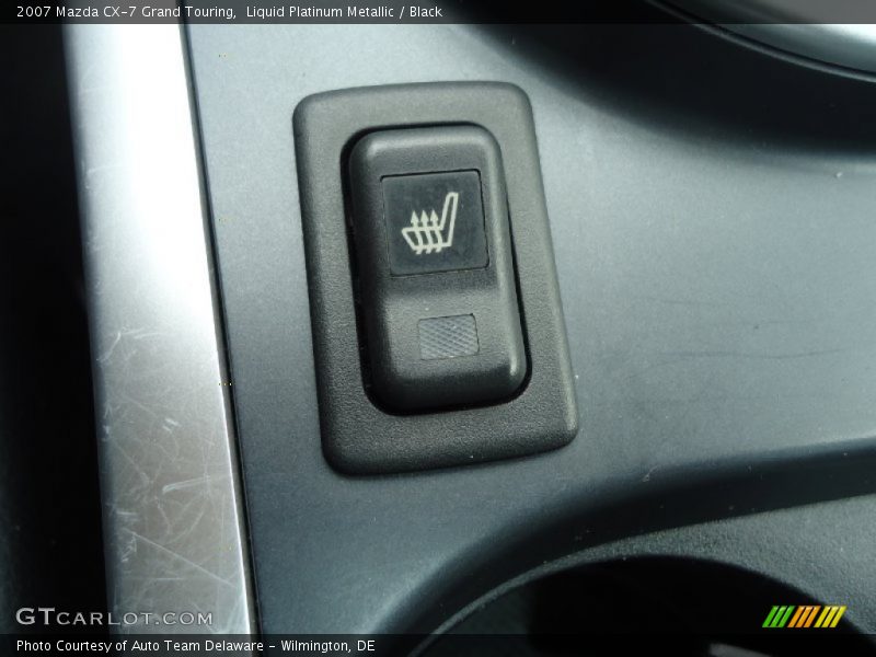 Liquid Platinum Metallic / Black 2007 Mazda CX-7 Grand Touring