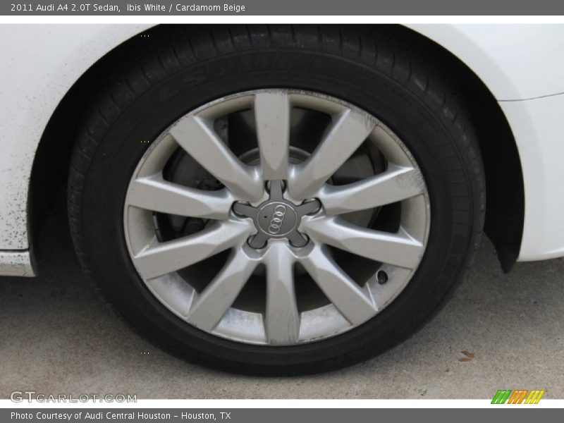 Ibis White / Cardamom Beige 2011 Audi A4 2.0T Sedan