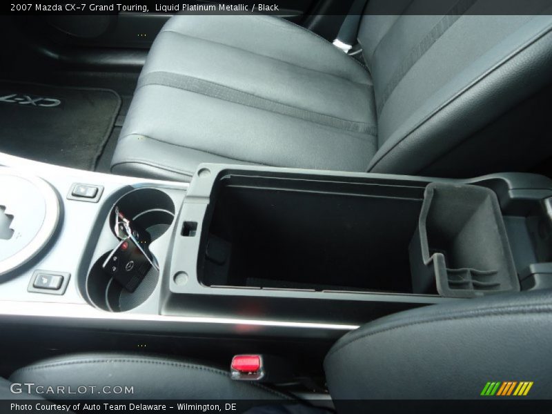 Liquid Platinum Metallic / Black 2007 Mazda CX-7 Grand Touring