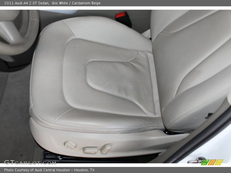 Ibis White / Cardamom Beige 2011 Audi A4 2.0T Sedan
