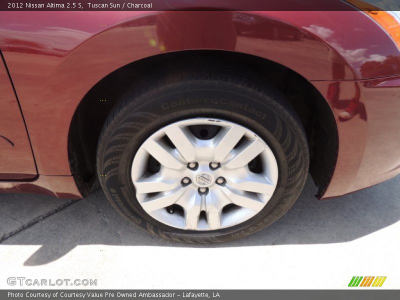 Tuscan Sun / Charcoal 2012 Nissan Altima 2.5 S
