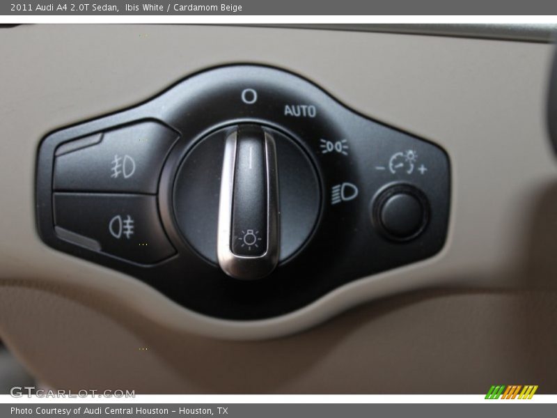 Ibis White / Cardamom Beige 2011 Audi A4 2.0T Sedan
