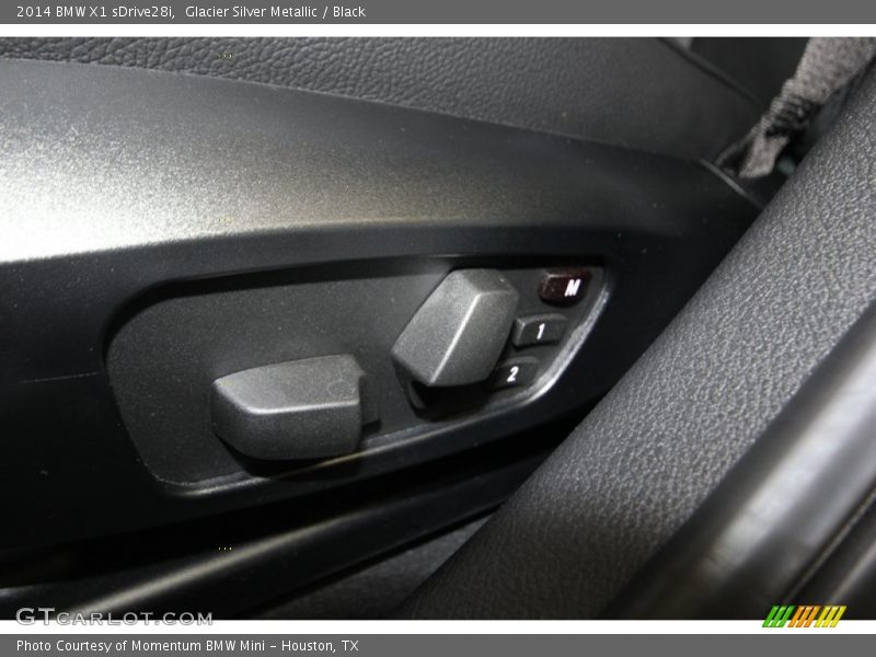 Glacier Silver Metallic / Black 2014 BMW X1 sDrive28i