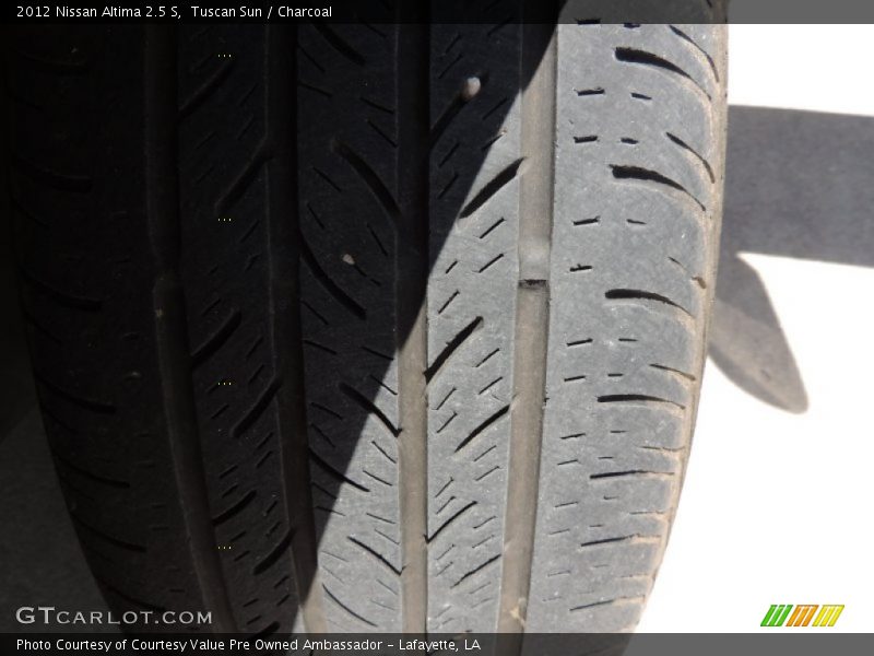 Tuscan Sun / Charcoal 2012 Nissan Altima 2.5 S