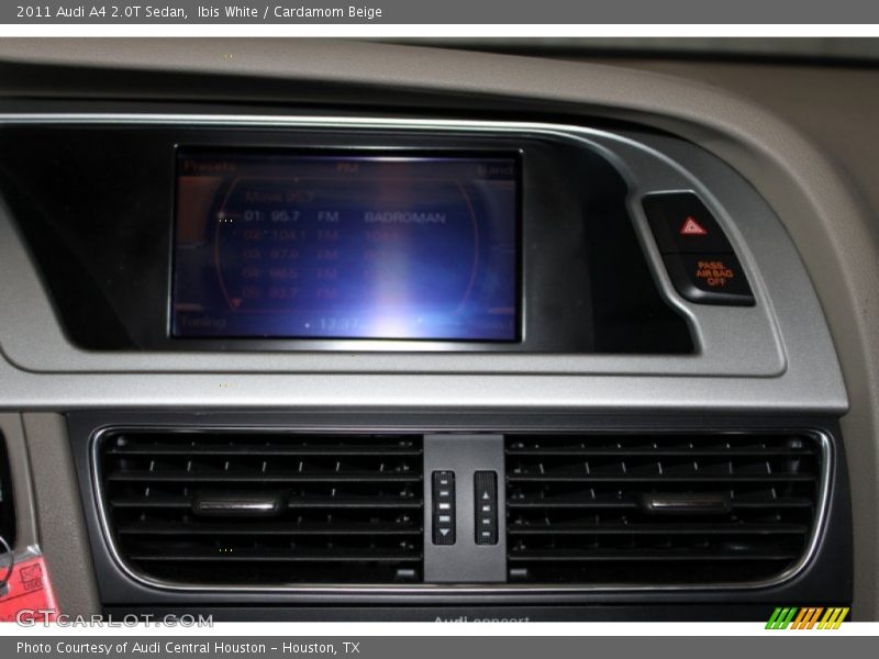 Ibis White / Cardamom Beige 2011 Audi A4 2.0T Sedan