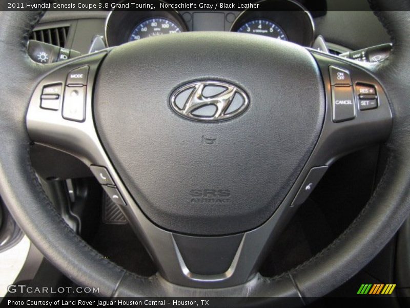 Nordschleife Gray / Black Leather 2011 Hyundai Genesis Coupe 3.8 Grand Touring