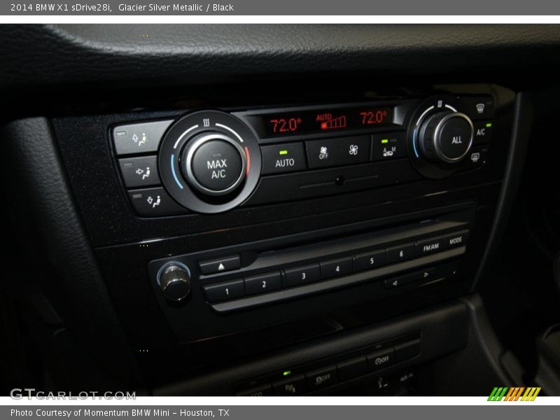 Glacier Silver Metallic / Black 2014 BMW X1 sDrive28i